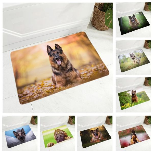 cushion/decorative pillow german shepherd dog doormat super soft flannel carpet floor mat for hallway bedroom 40x60cm non-slip decor pet ani
cushion/decorative pillow german shepherd dog doormat super soft flannel carpet floor mat for hallway bedroom 40x60cm non-slip decor pet ani