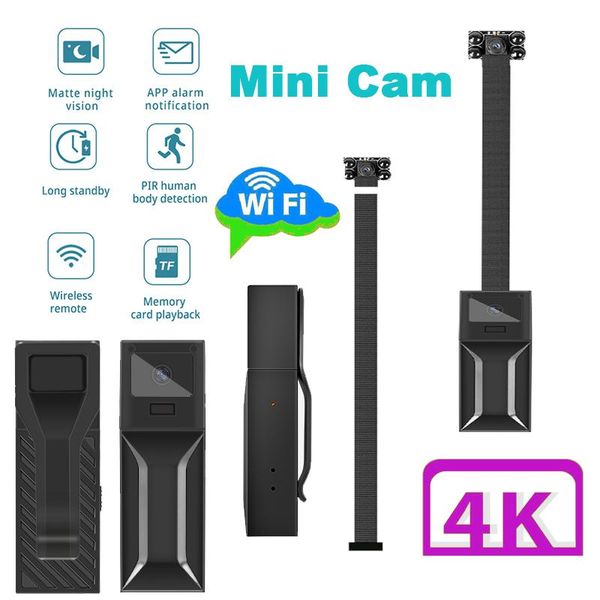 mini cameras hd 4k ip webcam p2p/ap network camera h.264 wireless wifi micro body cam motion detection night vision camcorder
mini cameras hd 4k ip webcam p2p/ap network camera h.264 wireless wifi micro body cam motion detection night vision camcorder