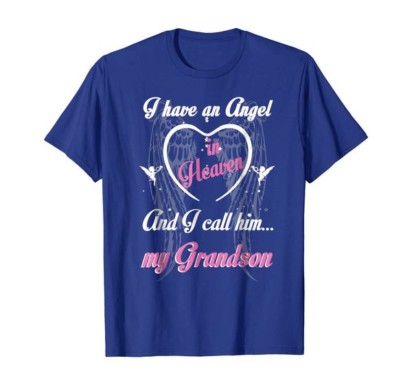 I have an Angel in heaven and I call him my Grandson T Shirt, Mainly pictures
I have an Angel in heaven and I call him my Grandson T Shirt, Mainly pictures