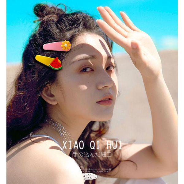 hair accessories parent-child summer ladies clip pure color watermelon flower hairpins kids headwear girls barrette women, Slivery;white
hair accessories parent-child summer ladies clip pure color watermelon flower hairpins kids headwear girls barrette women, Slivery;white