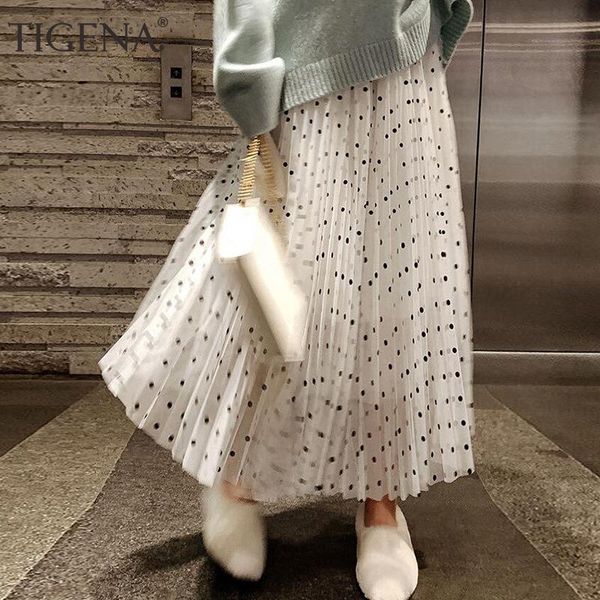 skirts tigena velvet lining tulle women 2021 winter polka dot skirt female high waist pleated midi long black white pink
skirts tigena velvet lining tulle women 2021 winter polka dot skirt female high waist pleated midi long black white pink
