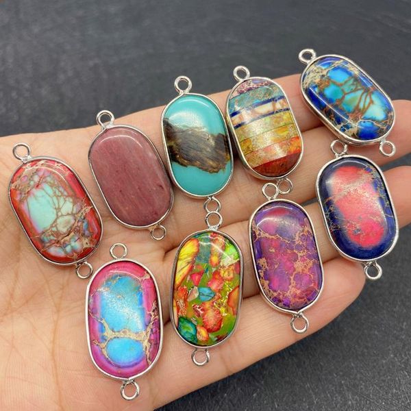 charms wholesale multi-color oval shape pendant natural turquoise for jewelry making diy handmade accessories beaded decoration fashion, Bronze;silver
charms wholesale multi-color oval shape pendant natural turquoise for jewelry making diy handmade accessories beaded decoration fashion, Bronze;silver