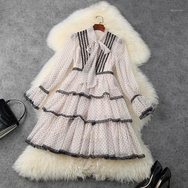 and american women's european clothing styles for spring 2021 long sleeve bow collar lace mesh fashion dress casual dresses, Black;gray
and american women's european clothing styles for spring 2021 long sleeve bow collar lace mesh fashion dress casual dresses, Black;gray