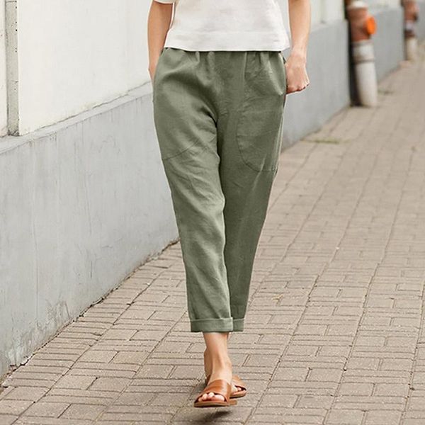 women's jeans monerffi straight pants women spring summer large size solid color elastic waist loose casual ankle-length woman linen tr, Blue
women's jeans monerffi straight pants women spring summer large size solid color elastic waist loose casual ankle-length woman linen tr, Blue