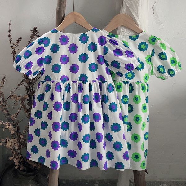 summer dress round neck short sleeve floral girl sweet children clothes korean style 210515, Red;yellow
summer dress round neck short sleeve floral girl sweet children clothes korean style 210515, Red;yellow