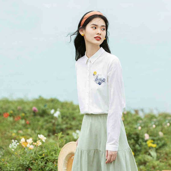 women's blouses & shirts blouses spring arrival long sleeve cotton hemp art print embroidered shirt salt jacket vk01, White
women's blouses & shirts blouses spring arrival long sleeve cotton hemp art print embroidered shirt salt jacket vk01, White