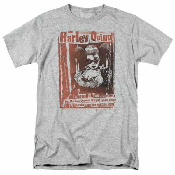 dc batman dr quinn t shirt mens licensed harley quinn dc comics tee sport gray, White;black
dc batman dr quinn t shirt mens licensed harley quinn dc comics tee sport gray, White;black