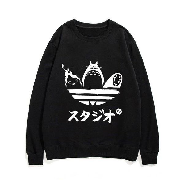 men's hoodies & sweatshirts my neighbor totoro sweatshirt fashion trend clover pullover men women kawaii tracksuit miyazaki hayao cute, Black
men's hoodies & sweatshirts my neighbor totoro sweatshirt fashion trend clover pullover men women kawaii tracksuit miyazaki hayao cute, Black