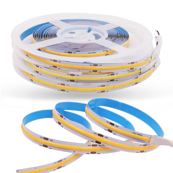 strips dc 12v 24v cob led strip ra90 high density fob flexible light natural white 4000k/ cool 6000k 5m
strips dc 12v 24v cob led strip ra90 high density fob flexible light natural white 4000k/ cool 6000k 5m