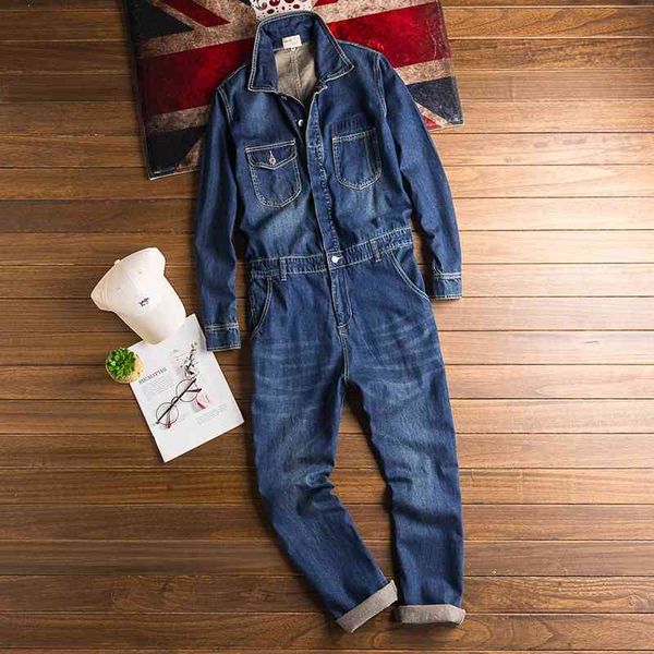 pantspring autumn men's japan and south korea lapel long-sleeved jumpsuit blue jeans hip-hop overalls fashion pants, Black
pantspring autumn men's japan and south korea lapel long-sleeved jumpsuit blue jeans hip-hop overalls fashion pants, Black