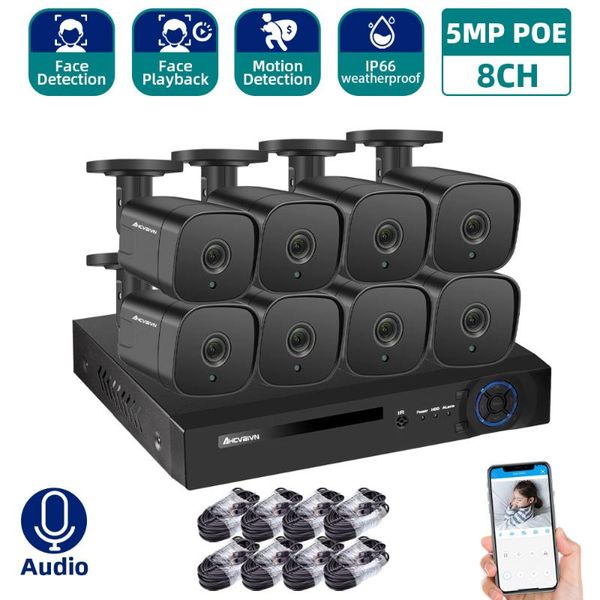 audio ai poe ip camera face detection h.265 8ch 5mp nvr kit cctv security system outdoor video surveillance wireless kits
audio ai poe ip camera face detection h.265 8ch 5mp nvr kit cctv security system outdoor video surveillance wireless kits