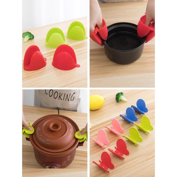 insulated heat plate clip microwave oven gloves thicken anti-scald kitchen organizer silicone pot clips mitts
insulated heat plate clip microwave oven gloves thicken anti-scald kitchen organizer silicone pot clips mitts
