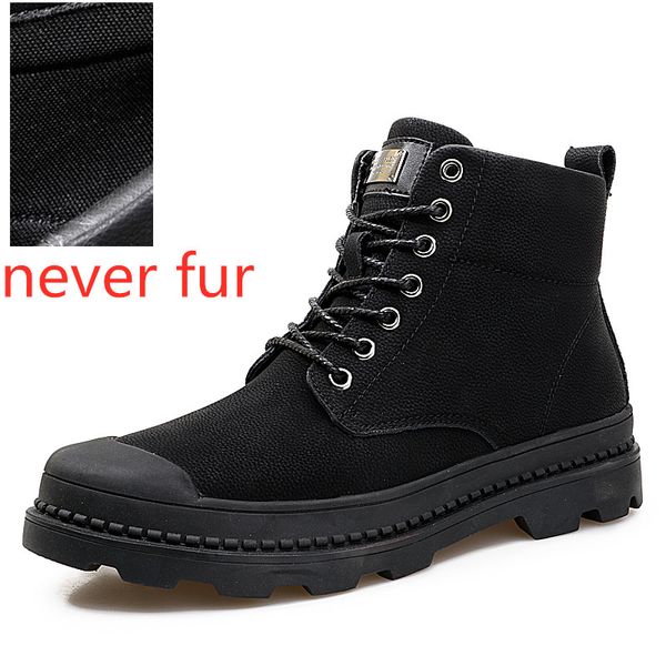 winter boots men leather shoes outdoor men ankle boots fashion brand autumn winter male footwear with fur warm snow boots men, Black
winter boots men leather shoes outdoor men ankle boots fashion brand autumn winter male footwear with fur warm snow boots men, Black