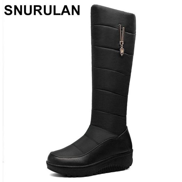 boots snurulan 2021fashion mid calf long snow women thick plush red blue black wedges platform cotton womens winter shoes botas
boots snurulan 2021fashion mid calf long snow women thick plush red blue black wedges platform cotton womens winter shoes botas