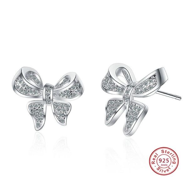 stud est genuine 100% 925 sterling silver sparkling bow with clear cz earrings for women fashion fresh wedding jewelry gift, Golden;silver
stud est genuine 100% 925 sterling silver sparkling bow with clear cz earrings for women fashion fresh wedding jewelry gift, Golden;silver
