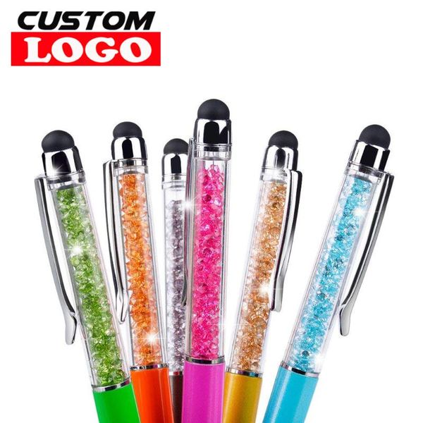 ballpoint pens 10pcs/lot crystal metal roller pen fashion creative gift stylus touch for writing stationery office school custom logo, Blue;orange
ballpoint pens 10pcs/lot crystal metal roller pen fashion creative gift stylus touch for writing stationery office school custom logo, Blue;orange