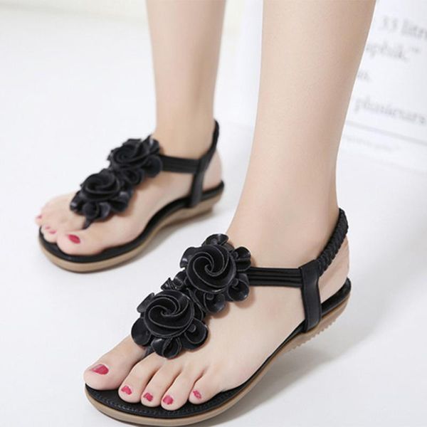 bohemia summer shoes women flat sandals beach sweet flowers sandwich toe plus size ladies sandalias mujer 2021 sandalen, Black
bohemia summer shoes women flat sandals beach sweet flowers sandwich toe plus size ladies sandalias mujer 2021 sandalen, Black