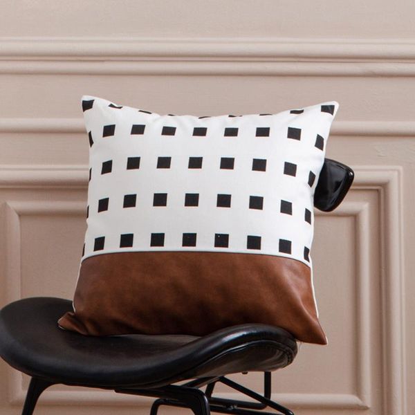 cushion/decorative pillow home decoration cover cushion 45x45cm/35x50cm brown faux leather cotton for couch bed living room
cushion/decorative pillow home decoration cover cushion 45x45cm/35x50cm brown faux leather cotton for couch bed living room