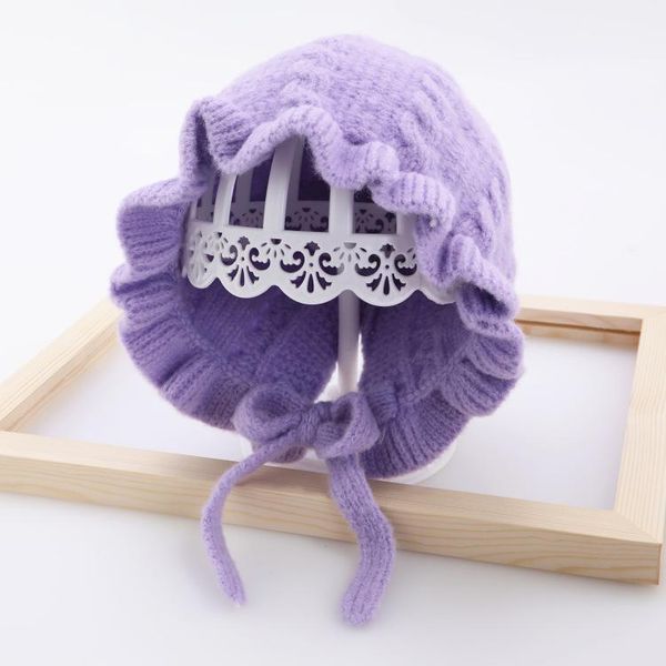 cute ruffle baby hat bow winter children knitted cap for girls boys casual solid candy color beanies caps & hats, Yellow
cute ruffle baby hat bow winter children knitted cap for girls boys casual solid candy color beanies caps & hats, Yellow