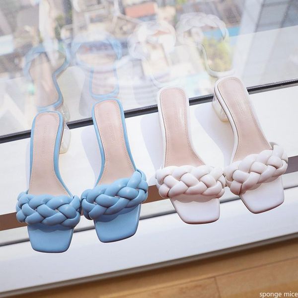 sandals 2021 fashion woman slippers heels thin high weave square open toe ladies female shoes, Black
sandals 2021 fashion woman slippers heels thin high weave square open toe ladies female shoes, Black