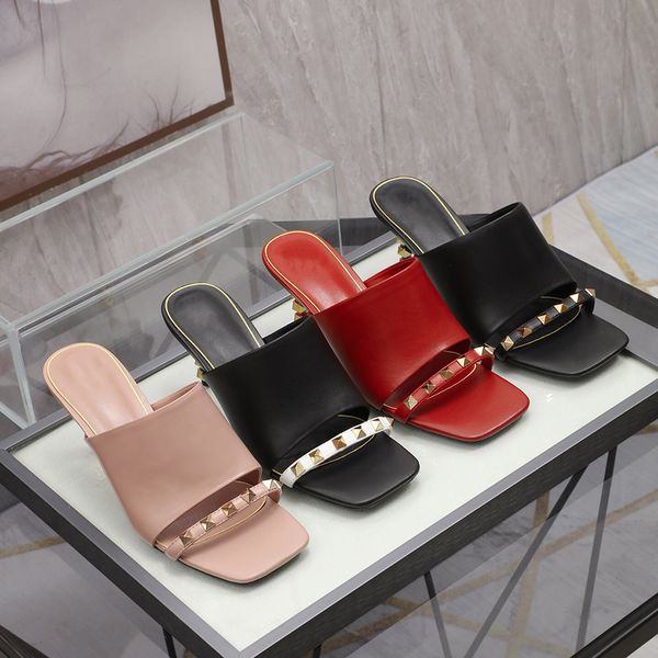 fashion rivet slippers summer fashion women flip flops lady women shoes flat ladies loafer high heels 6.5cm slippers designer luxury scuffs, Black
fashion rivet slippers summer fashion women flip flops lady women shoes flat ladies loafer high heels 6.5cm slippers designer luxury scuffs, Black