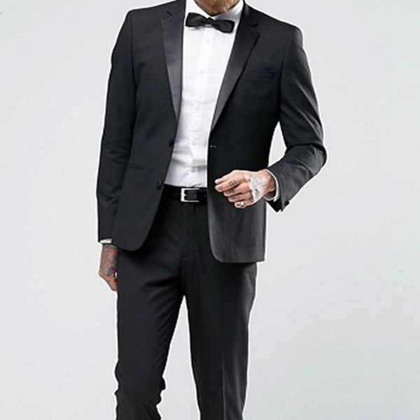 men's suits & blazers 2 piece black formal wedding tuxedo for groom slim fit men with notched lapel male fashion jacket pants custom co, White;black
men's suits & blazers 2 piece black formal wedding tuxedo for groom slim fit men with notched lapel male fashion jacket pants custom co, White;black