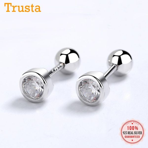 stud trustdavis real 925 sterling silver fashion round 4/5/6mm cz beads screw earrings for women wedding fine jewelry da2269, Golden;silver
stud trustdavis real 925 sterling silver fashion round 4/5/6mm cz beads screw earrings for women wedding fine jewelry da2269, Golden;silver