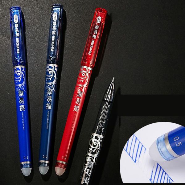 gel pens 12pcs/lot erasable pen 0.5mm ink blue black red writing stationery office school supplies
gel pens 12pcs/lot erasable pen 0.5mm ink blue black red writing stationery office school supplies