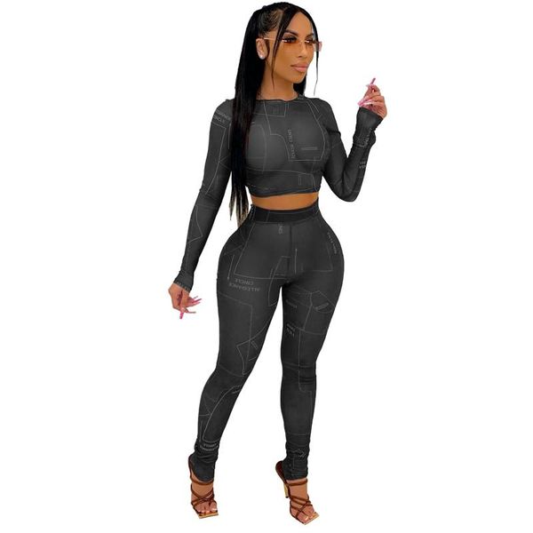 women's two piece pants product slim letter printing net yarn long-sleeved pencil suit suitable for club and nightclub clothes, White
women's two piece pants product slim letter printing net yarn long-sleeved pencil suit suitable for club and nightclub clothes, White