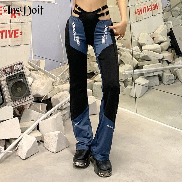 women's pants & capris insdoit y2k punk high waist women gothic harajuku hip hop slim joggers trousers sweatpants cut out fashion stree, Black;white
women's pants & capris insdoit y2k punk high waist women gothic harajuku hip hop slim joggers trousers sweatpants cut out fashion stree, Black;white