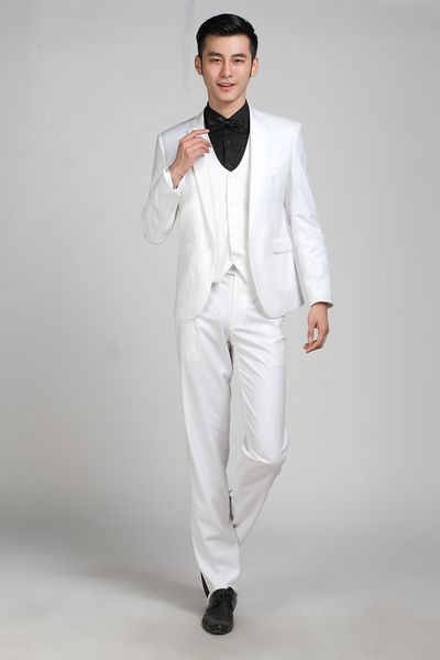 men's suits & blazers (jacket + pants) men ivory tuxedo business slim brand clothing wedding for latest coat pant designs, White;black
men's suits & blazers (jacket + pants) men ivory tuxedo business slim brand clothing wedding for latest coat pant designs, White;black