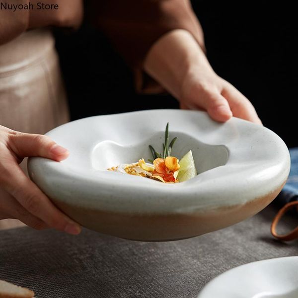 dishes & plates irregular ceramic bowl and plate shaped tableware 8.5 inch salad restaurant round tray home decoration dinner
dishes & plates irregular ceramic bowl and plate shaped tableware 8.5 inch salad restaurant round tray home decoration dinner