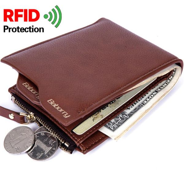 wallets rfid theft men coin bag zipper mens wallet male small money purses dollar slim purse card holder classic designer, Red;black
wallets rfid theft men coin bag zipper mens wallet male small money purses dollar slim purse card holder classic designer, Red;black