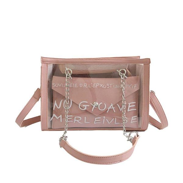 evening bags women clear pvc transparent jelly handbag tote messenger crossbody shoulder bag
evening bags women clear pvc transparent jelly handbag tote messenger crossbody shoulder bag