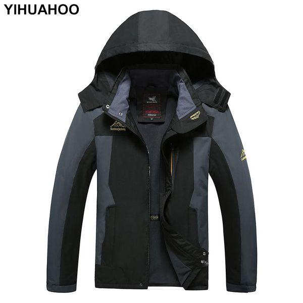 men's jackets yihuahoo men winter autumn 6xl 7xl 8xl casual hooded male waterproof soft shell parka coat fleece windbreaker jacket, Black;brown
men's jackets yihuahoo men winter autumn 6xl 7xl 8xl casual hooded male waterproof soft shell parka coat fleece windbreaker jacket, Black;brown