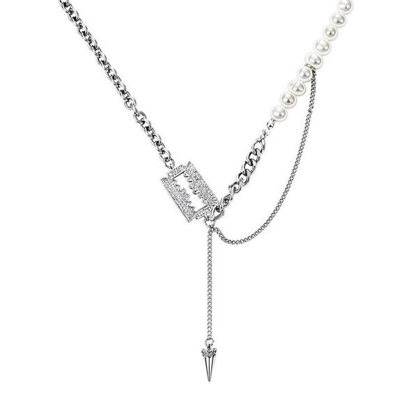 chains blade necklace woman tassel chain women necklaces hip hop jewelry pendant silver color vintage european stainless steel collares
chains blade necklace woman tassel chain women necklaces hip hop jewelry pendant silver color vintage european stainless steel collares