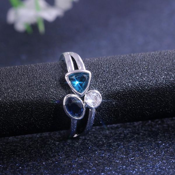 wedding rings yo silver color blue cz cubic zirconia ring bague fashion anniversary jewelry for women, Slivery;golden
wedding rings yo silver color blue cz cubic zirconia ring bague fashion anniversary jewelry for women, Slivery;golden