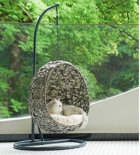 cat beds & furniture rattan cat's nest house four seasons hanging basket indoor double deck products hammock
cat beds & furniture rattan cat's nest house four seasons hanging basket indoor double deck products hammock