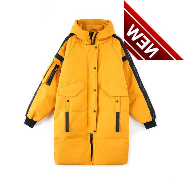 2021 winter 90% white duck down jacket men hooded fashion long thicken warm coat loose overcoat parkas kpop style, Black
2021 winter 90% white duck down jacket men hooded fashion long thicken warm coat loose overcoat parkas kpop style, Black