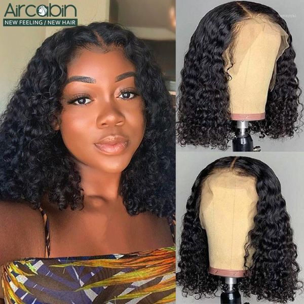 aircabin deep wave 16 inch 13x6 type t hd transparent lace frontal bob wigs glueless brazilian remy human hair for women1, Black;brown
aircabin deep wave 16 inch 13x6 type t hd transparent lace frontal bob wigs glueless brazilian remy human hair for women1, Black;brown