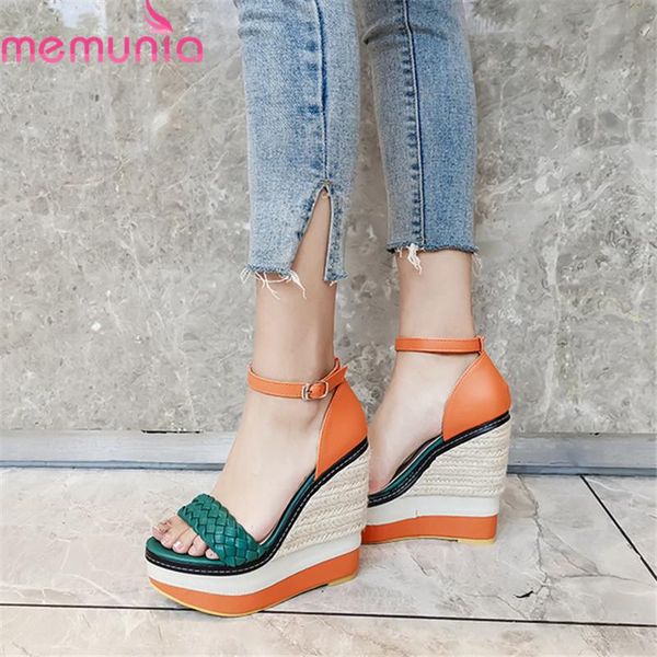 arrival women sandals buckle summer shoes mixed colors fashion wedges platform woman party, Black
arrival women sandals buckle summer shoes mixed colors fashion wedges platform woman party, Black