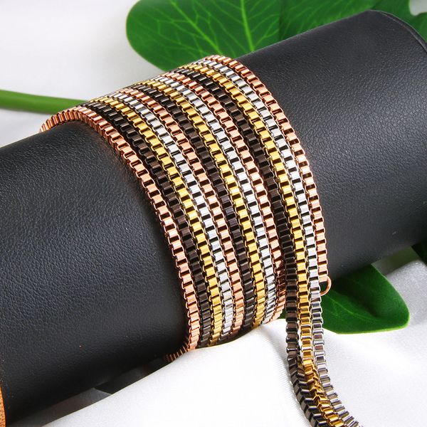 wholesale 1.1mm 316l stainless steel box chain pendant necklace jewelry for women/men, Silver
wholesale 1.1mm 316l stainless steel box chain pendant necklace jewelry for women/men, Silver
