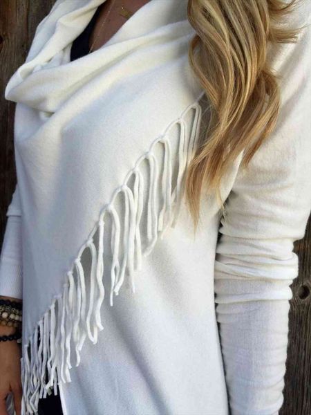 womens capes and ponchoes sweaters autumn winter women fashion candy colors tassel pullovers plus size knitted sweater, White;black
womens capes and ponchoes sweaters autumn winter women fashion candy colors tassel pullovers plus size knitted sweater, White;black