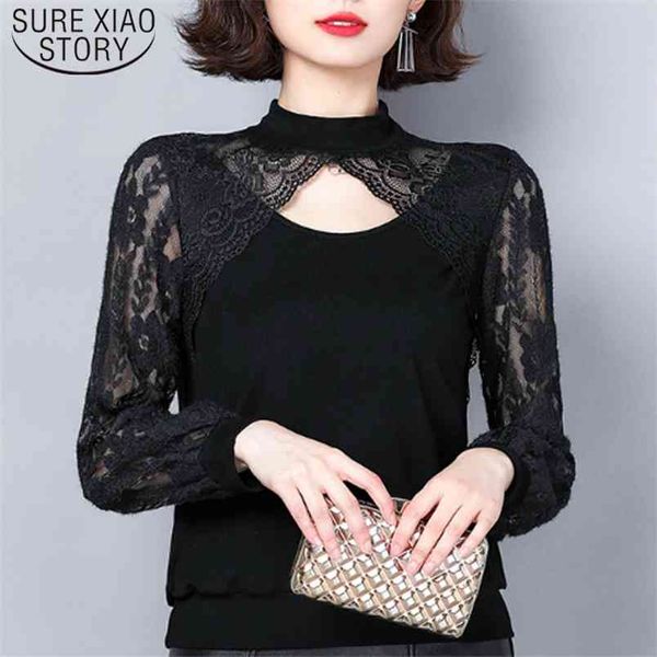 autumn long sleeve female clothes arrival hollow out lace blouse blusas mujer de moda large size 6987 50 210506, White
autumn long sleeve female clothes arrival hollow out lace blouse blusas mujer de moda large size 6987 50 210506, White