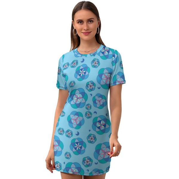 casual dresses flower of life dress short sleeve holiday tight bodycon stylish women polyester patterns one-piece, Black;gray
casual dresses flower of life dress short sleeve holiday tight bodycon stylish women polyester patterns one-piece, Black;gray