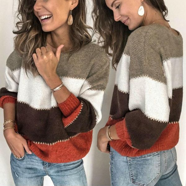 women's sweaters women and pullovers 2021 autumn winter long sleeve knitted warm loose sweater female jumper ladies, White;black
women's sweaters women and pullovers 2021 autumn winter long sleeve knitted warm loose sweater female jumper ladies, White;black