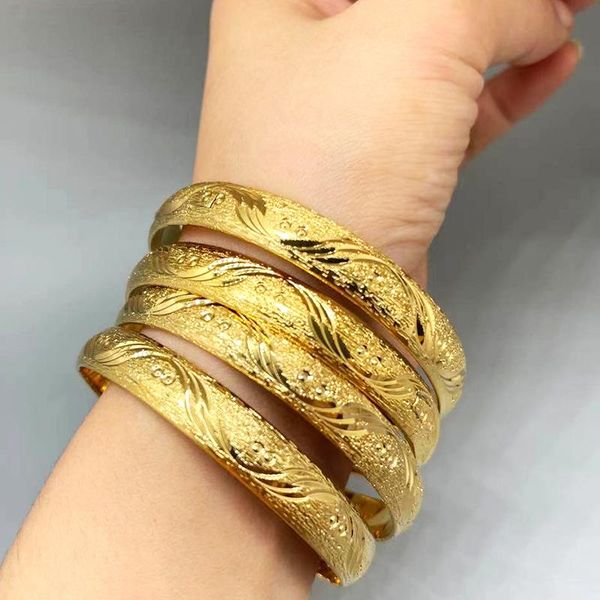 4pcs wedding dubai bangles for man women ethiopian jewelry gold color africa bracelets arab birthday gifts bangle, Black
4pcs wedding dubai bangles for man women ethiopian jewelry gold color africa bracelets arab birthday gifts bangle, Black
