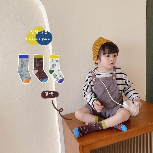 socks 3pairs cartoon kids korean fashion baby boys girls cotton for 1-9years children, Pink;yellow
socks 3pairs cartoon kids korean fashion baby boys girls cotton for 1-9years children, Pink;yellow