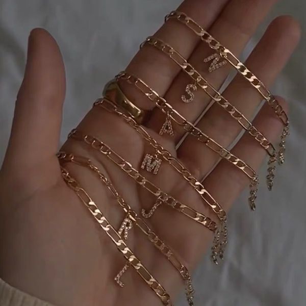 crystal initial letter anklets bracelet gold color cuban link anklet for women beach leg foot chain boho jewelry gift, Red;blue
crystal initial letter anklets bracelet gold color cuban link anklet for women beach leg foot chain boho jewelry gift, Red;blue