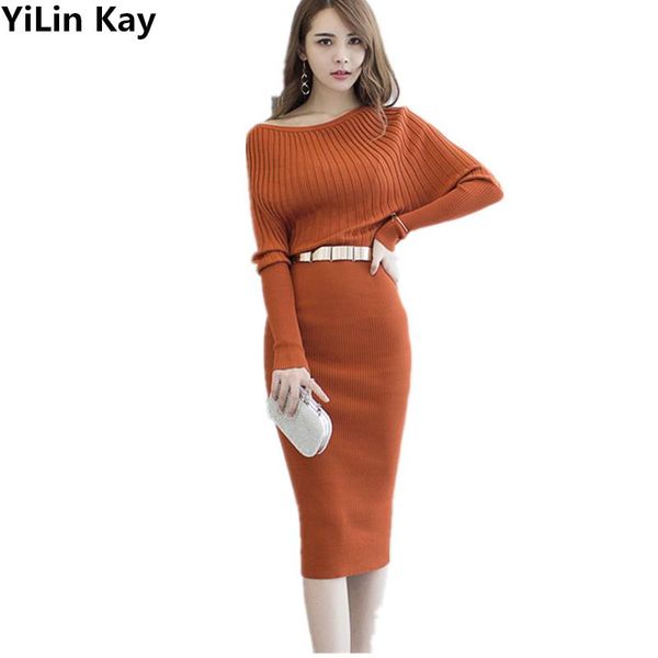 casual dresses 2021fashion long sleeve off shoulder slash neck club women dress slim bodycon knitted knee-length party night, Black;gray
casual dresses 2021fashion long sleeve off shoulder slash neck club women dress slim bodycon knitted knee-length party night, Black;gray